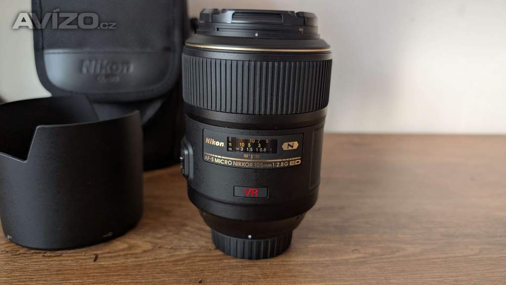 Foto inzerátu Nikon AF-S 105mm Micro F2.8G ED N 