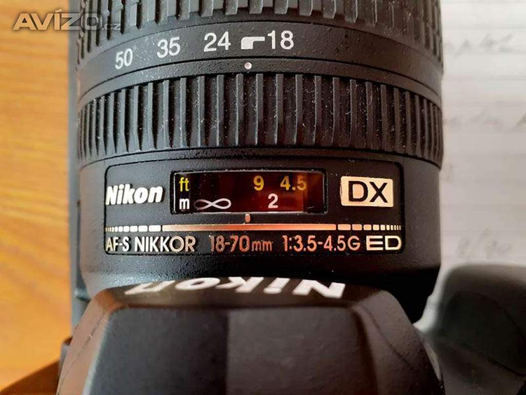 Foto inzerátu Nikon, digitální kamera D70S