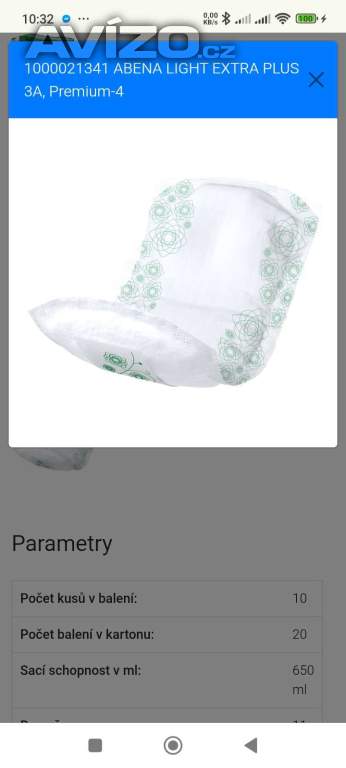 Foto inzerátu Inkontinencni vlozky