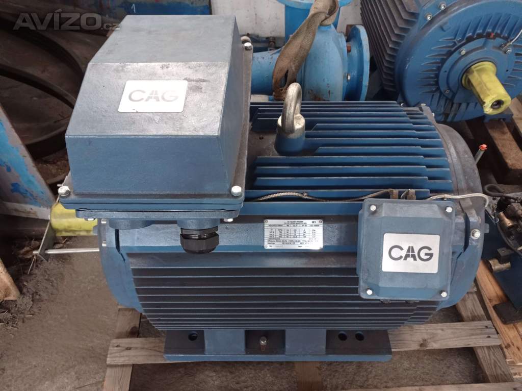 Motor, generátor 75 kW, 740 otáček, adaptivní chlazení