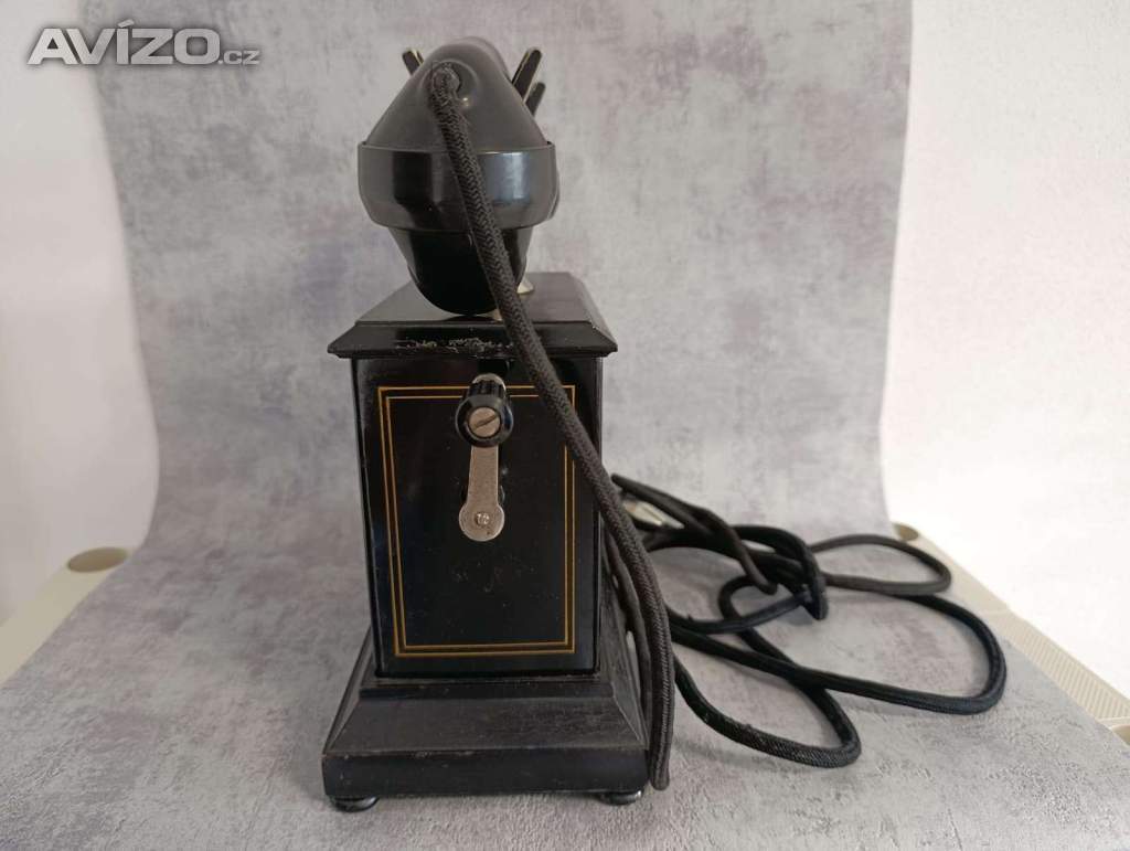 Foto inzerátu Starožitný historický dánský telefon Kristian Kirk