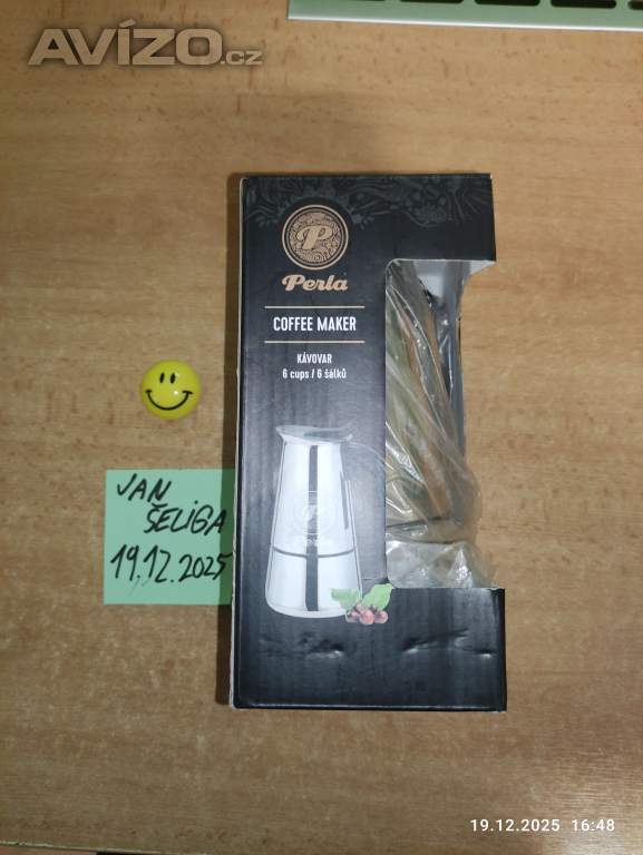 Foto inzerátu Perla - Kávovar - 6 Šálků