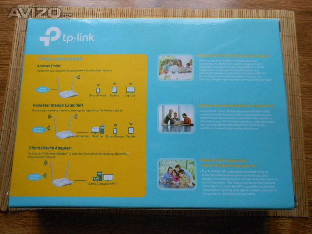 Foto inzerátu Wireless Access Point TP-Link TL-WA801ND