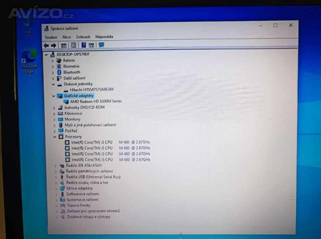 Foto inzerátu Prodám notebook