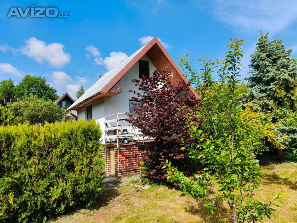 Foto inzerátu Chata s pozemkem a sklenikem , pergolou grilem uďakem Frýdlant nad Ostravicí 