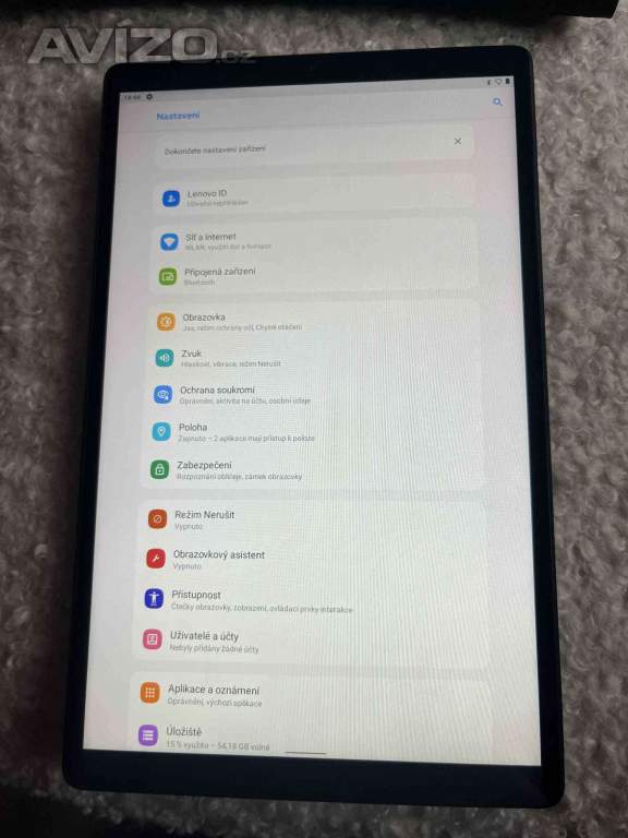 Foto inzerátu Tablet Lenovo M10 HD