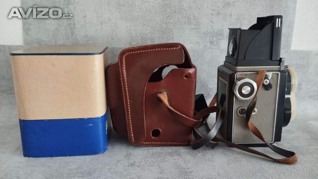 Foto inzerátu Starý fotoaparát Flexaret VI automat s brašnou, návodem