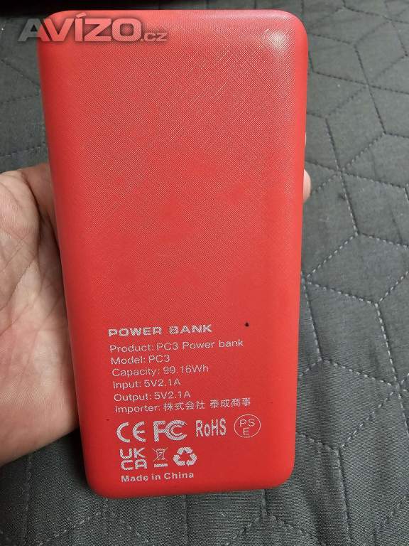 Foto inzerátu Powerbanka Bextoo PC3 30 000 mA