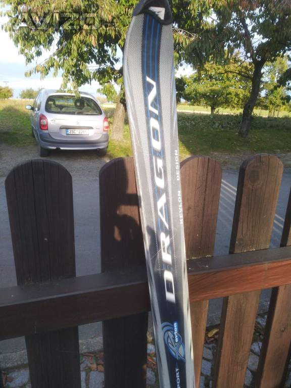 Foto inzerátu sjezdové lyže Sporten 180cm s vázáním Tyrolia