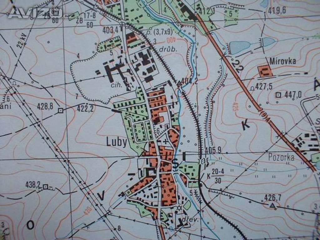 Foto inzerátu Vojenská profesionální tajná mapa Klatovy 1:25