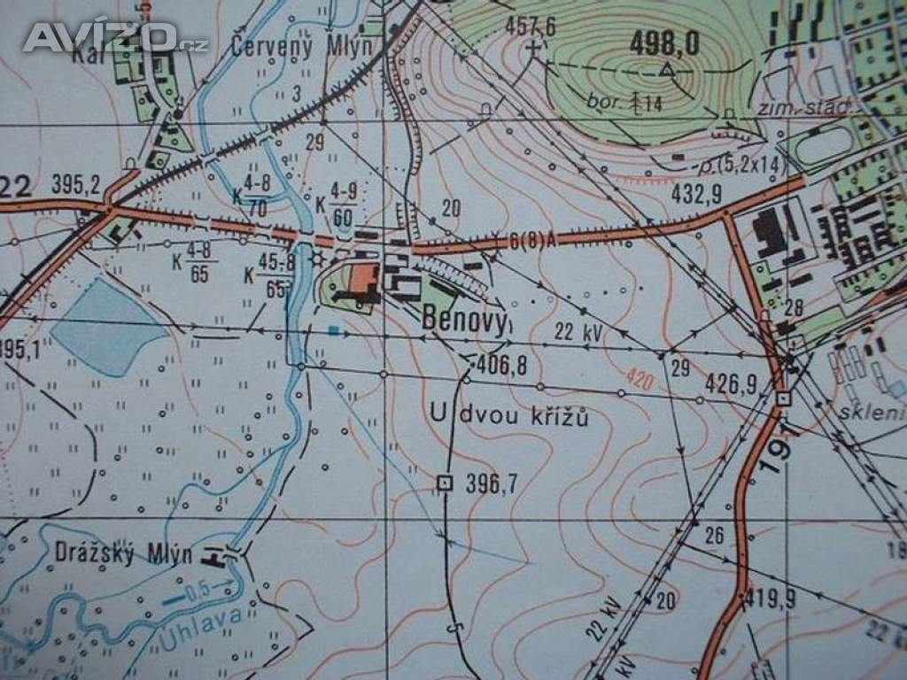 Foto inzerátu Vojenská profesionální tajná mapa Klatovy 1:25