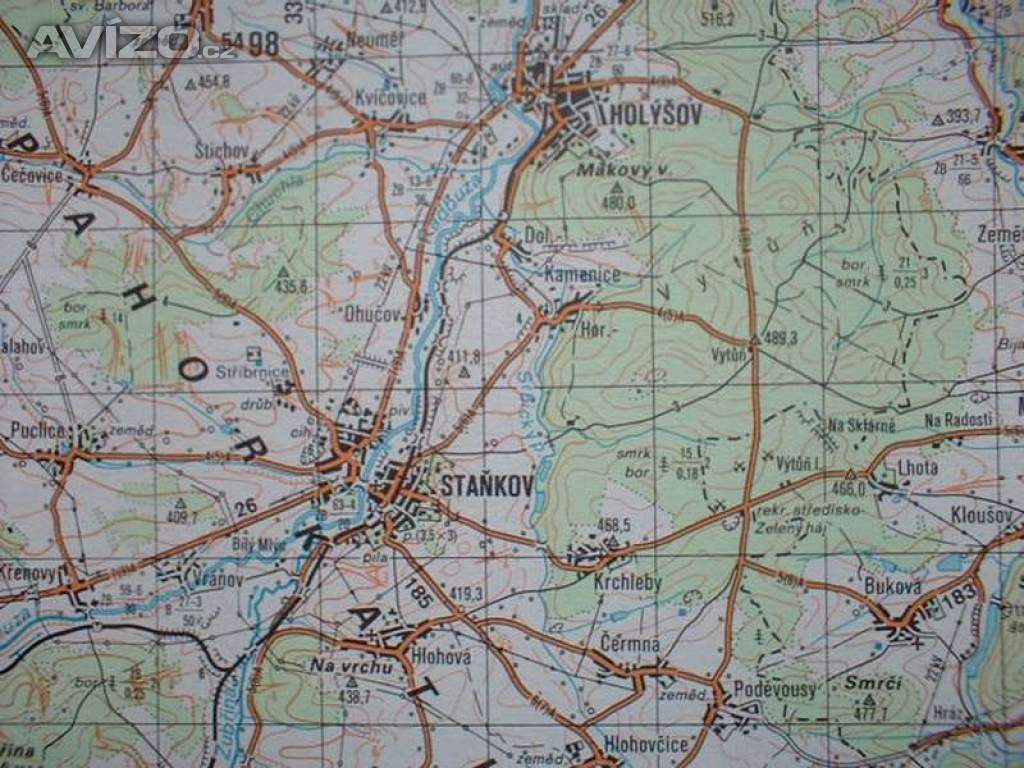 Foto inzerátu Vojenská profesionální tajná mapa Klatovy, Dobřany, Stod