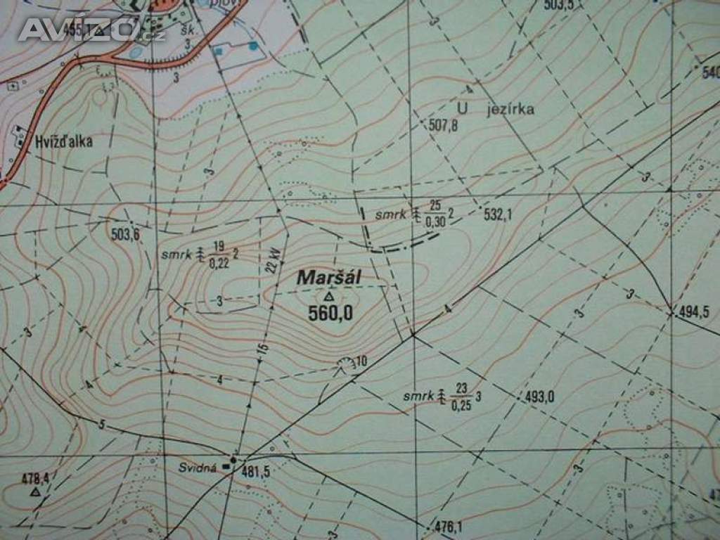Foto inzerátu Vojenská profesionální tajná mapa Rokycany 1:25