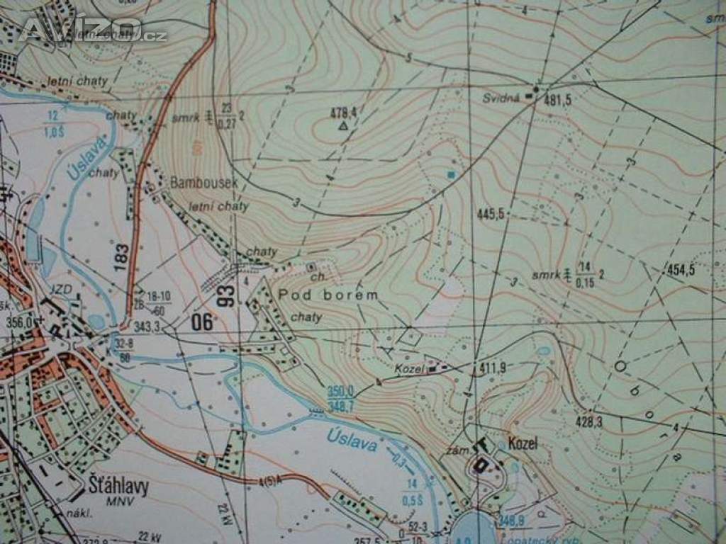 Foto inzerátu Vojenská profesionální tajná mapa Rokycany 1:25