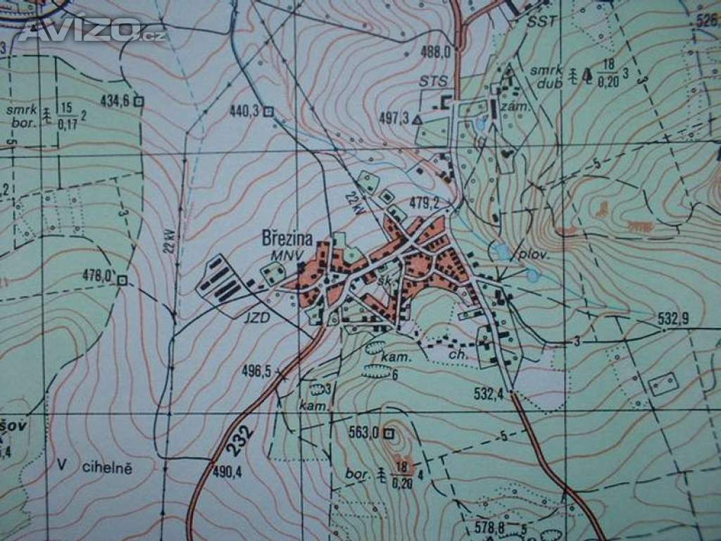 Foto inzerátu Vojenská profesionální tajná mapa Stupno 1:25