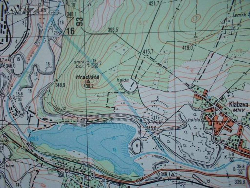Foto inzerátu Vojenská profesionální tajná mapa Stupno 1:25