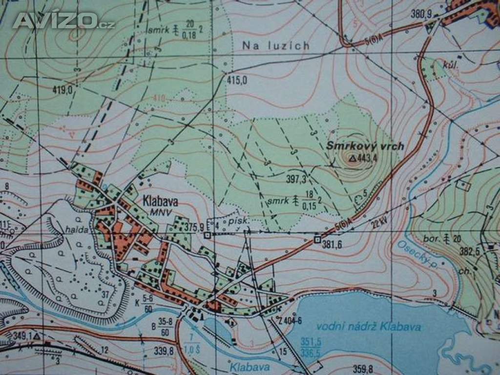 Foto inzerátu Vojenská profesionální tajná mapa Stupno 1:25