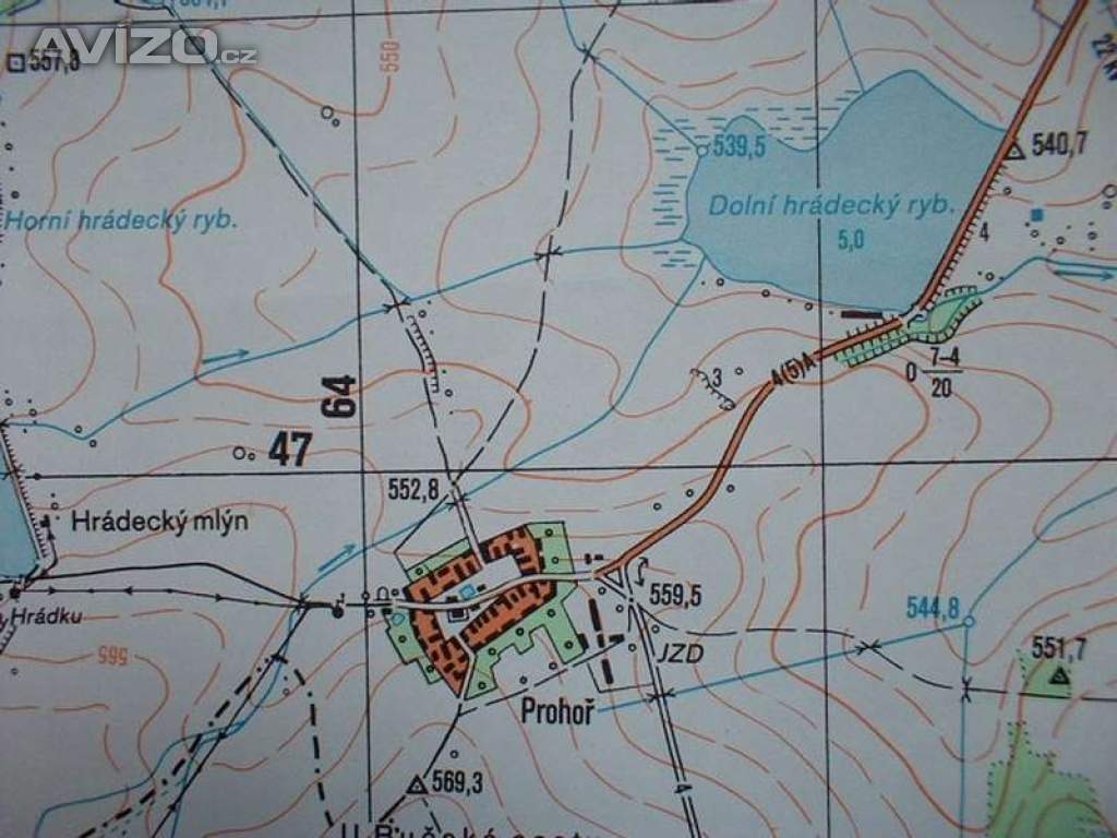 Foto inzerátu Vojenská profesionální tajná mapa Štědrá 1:25