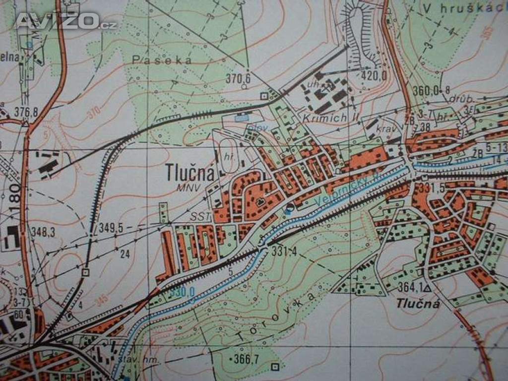 Foto inzerátu Vojenská profesionální tajná mapa Nýřany 1:25