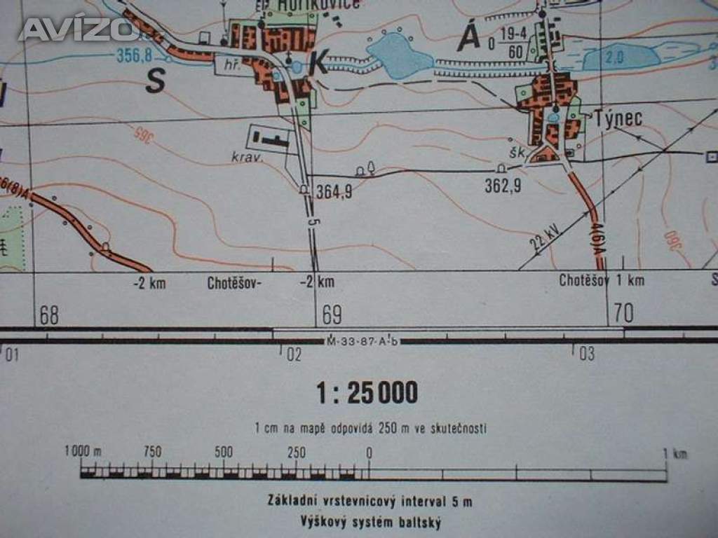 Foto inzerátu Vojenská profesionální tajná mapa Nýřany 1:25