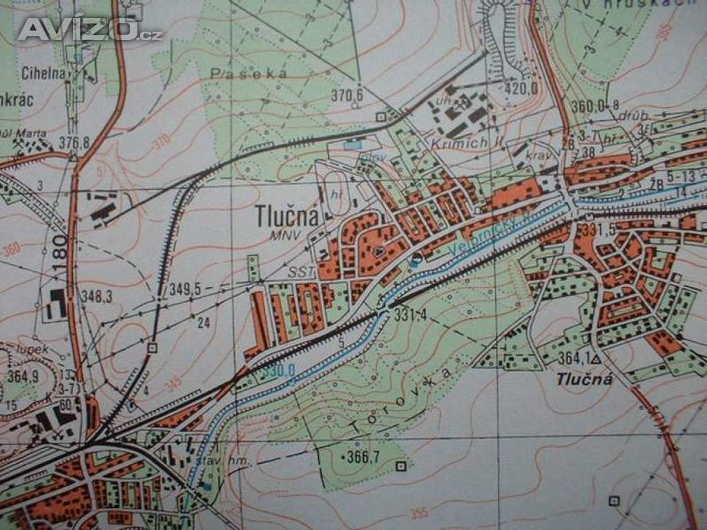 Foto inzerátu Vojenská profesionální tajná mapa Nýřany 1:25