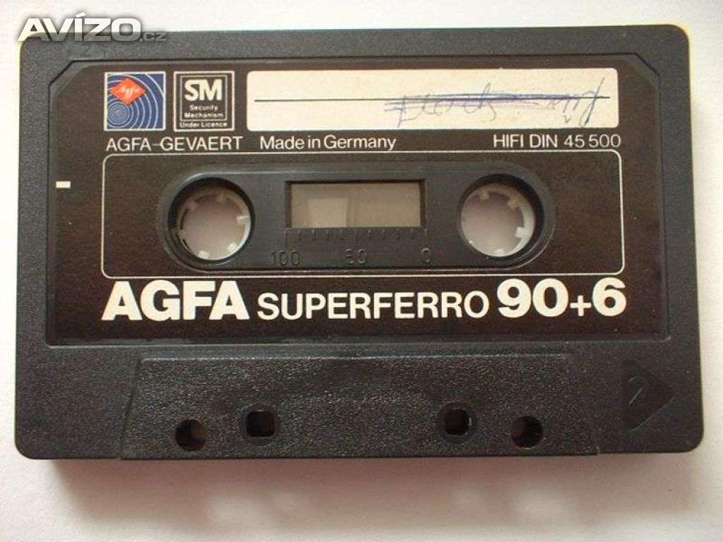 Foto inzerátu Audiokazeta High CrO2 70 léta Agfa německá kvalita