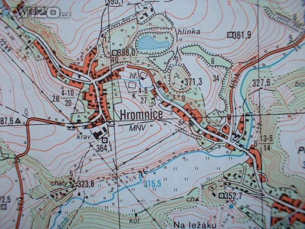 Foto inzerátu Vojenská profesionální tajná mapa Kaznějov