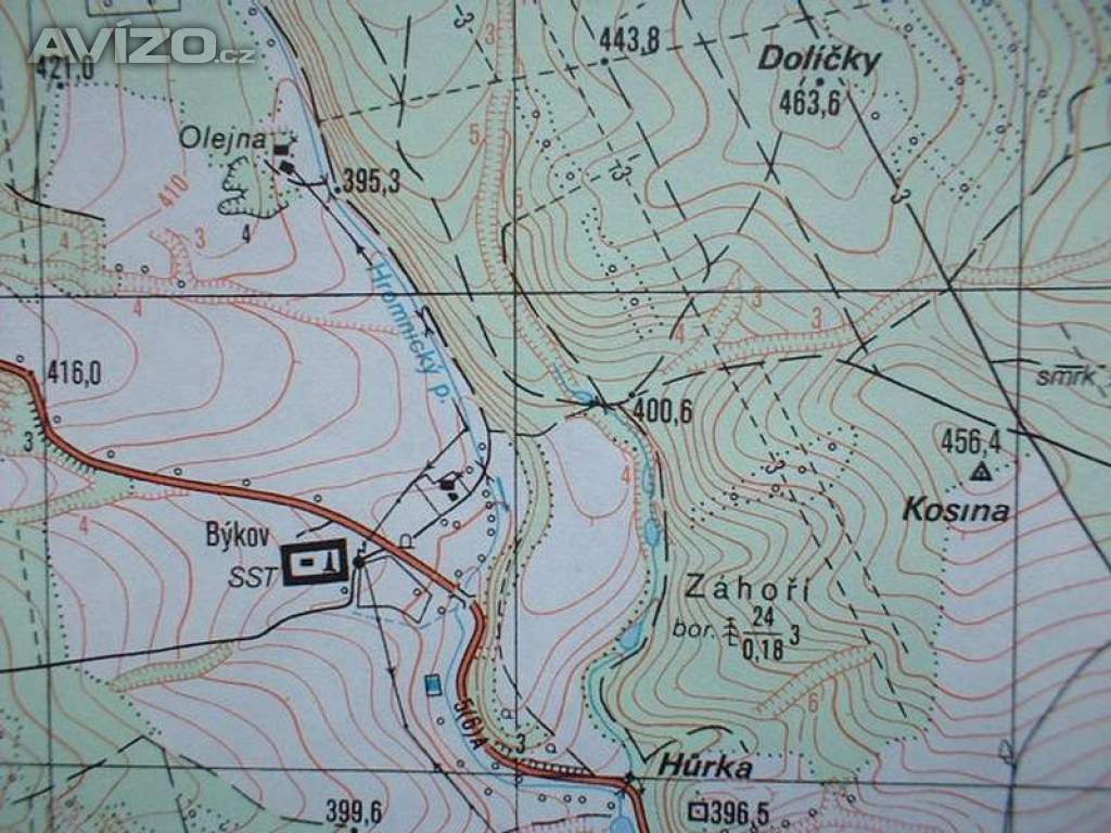Foto inzerátu Vojenská profesionální tajná mapa Kaznějov