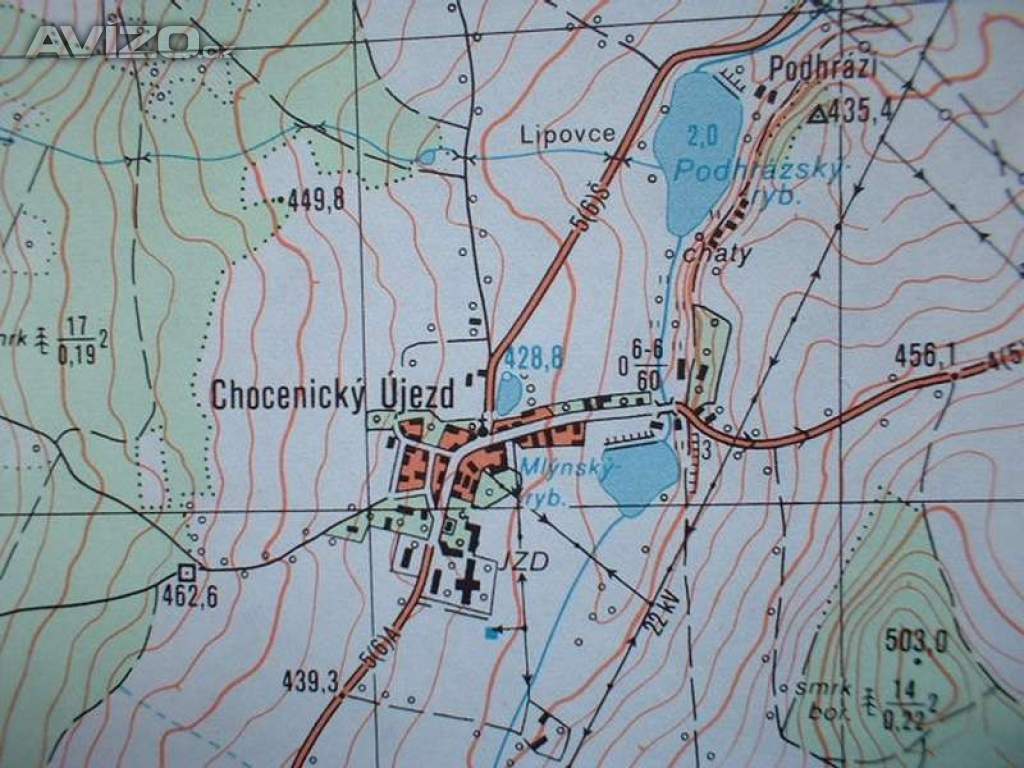 Foto inzerátu Vojenská profesionální tajná mapa Skašov 1:25