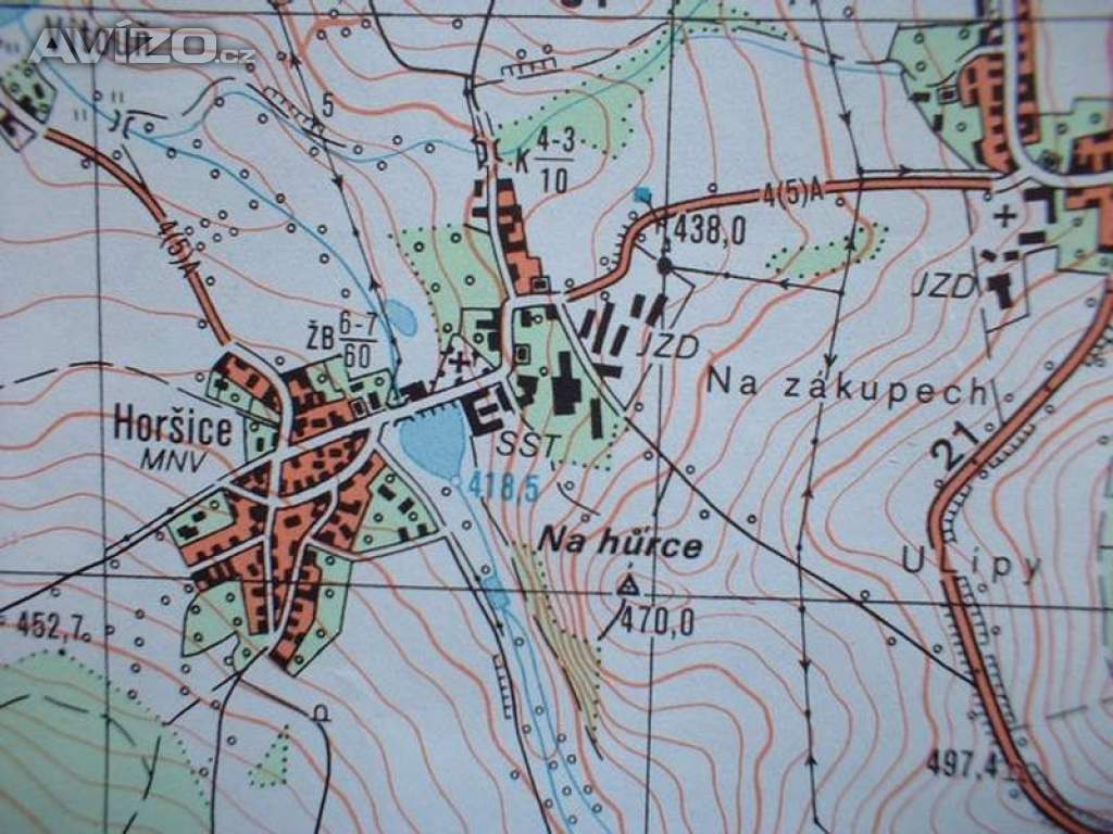 Foto inzerátu Vojenská profesionální tajná mapa Skašov 1:25