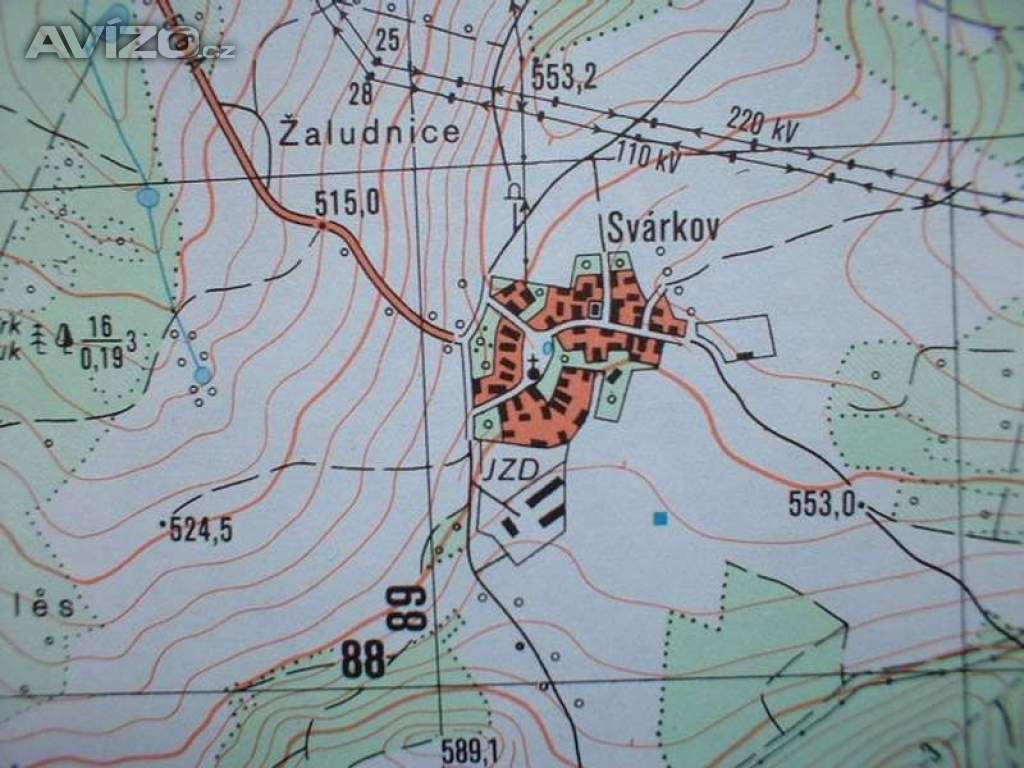 Foto inzerátu Vojenská profesionální tajná mapa Skašov 1:25