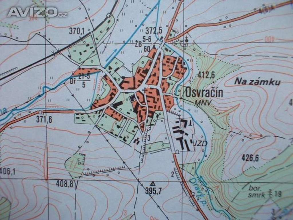 Foto inzerátu Vojenská profesionální tajná mapa Staňkov 1:25