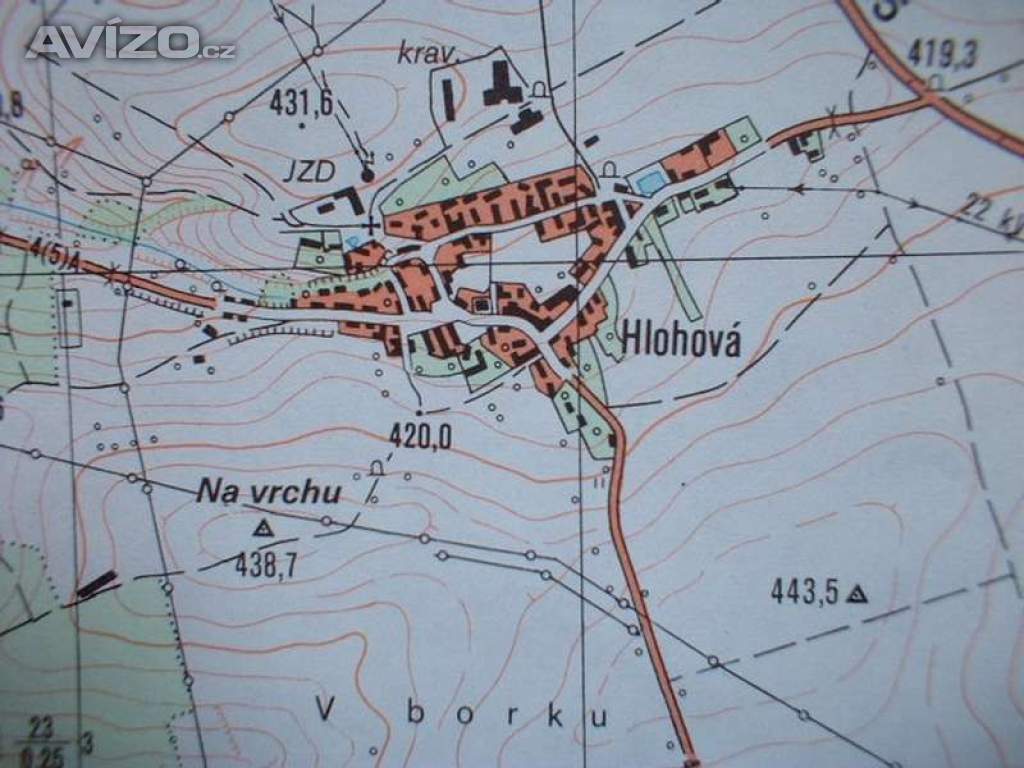 Foto inzerátu Vojenská profesionální tajná mapa Staňkov 1:25