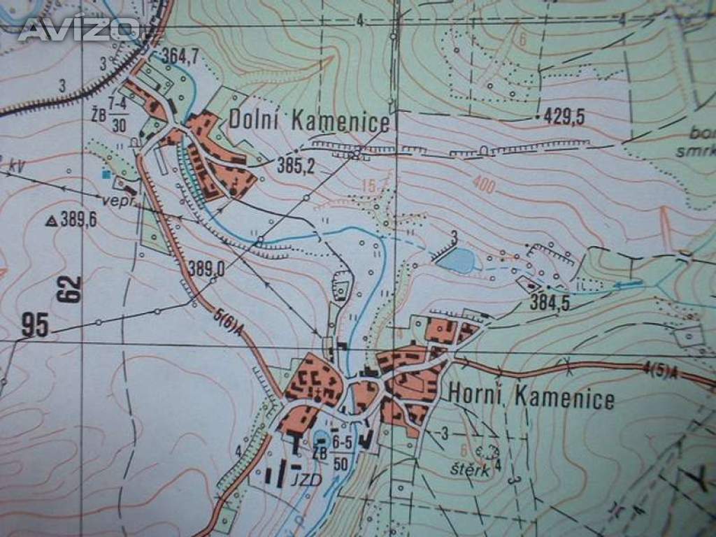 Foto inzerátu Vojenská profesionální tajná mapa Staňkov 1:25