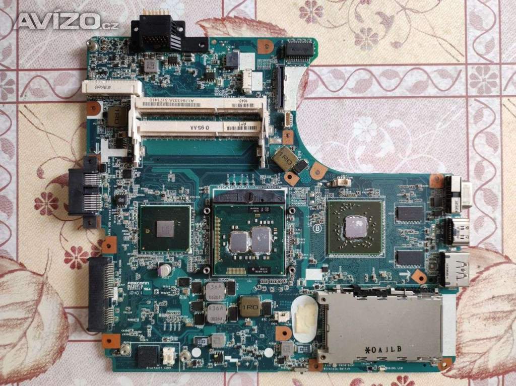 Notebook deska Sony s CPU Intel Core i3