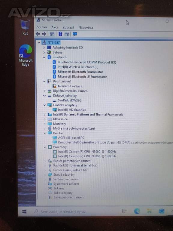Foto inzerátu NTB#257 - Lenovo Yoga tablet - notebook 
