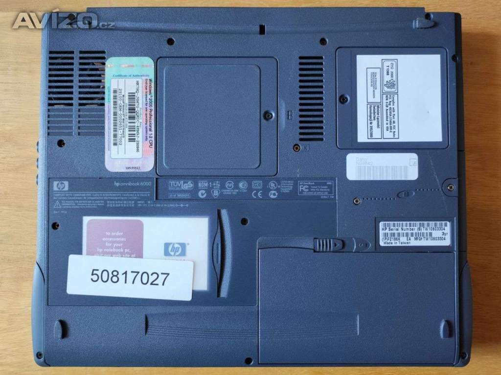 Foto inzerátu HP OmniBook 6000 téměř nepoužitý