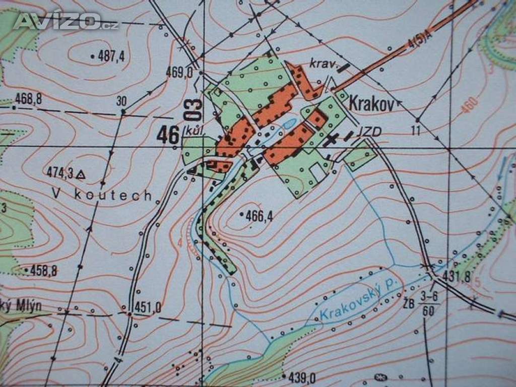 Foto inzerátu Vojenská profesionální tajná mapa Lubná 1:25