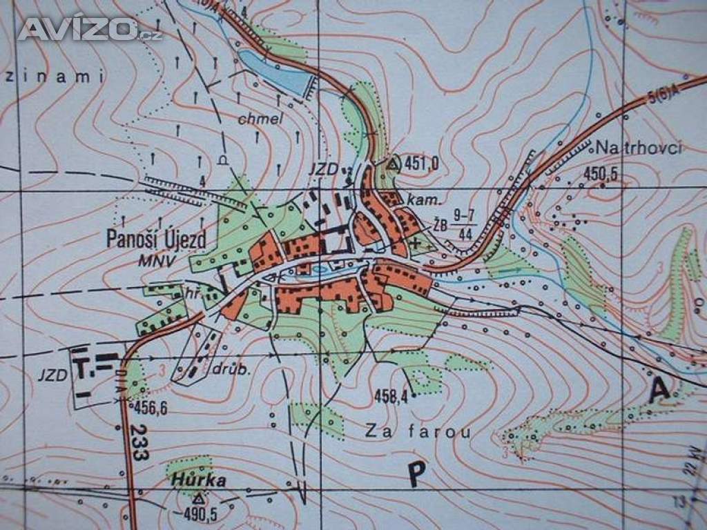 Foto inzerátu Vojenská profesionální tajná mapa Lubná 1:25