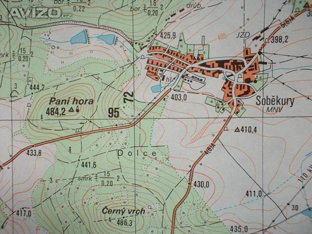 Foto inzerátu Vojenská profesionální tajná mapa Merklín 1:25