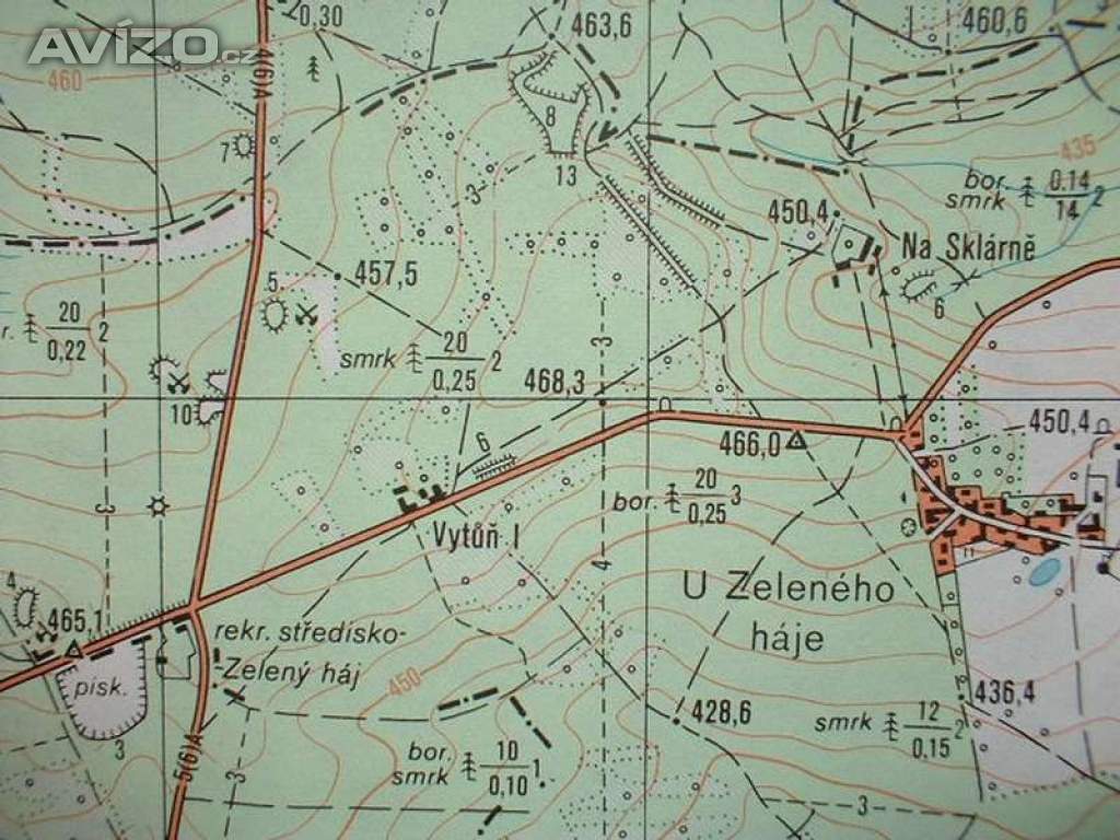 Foto inzerátu Vojenská profesionální tajná mapa Merklín 1:25