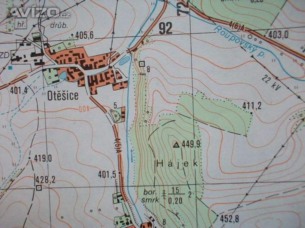 Foto inzerátu Vojenská profesionální tajná mapa Merklín 1:25