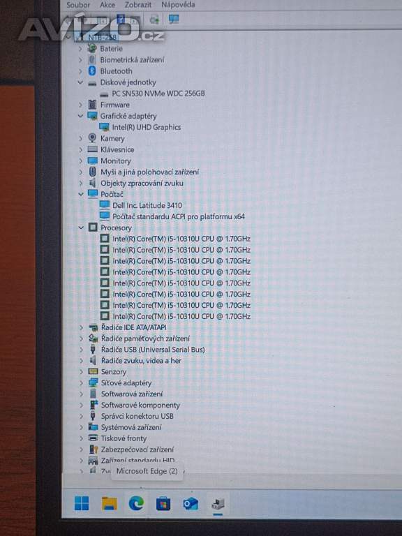 Foto inzerátu NTB#258 - Dell Latitude 3410, i5, 16GB, M2, w11