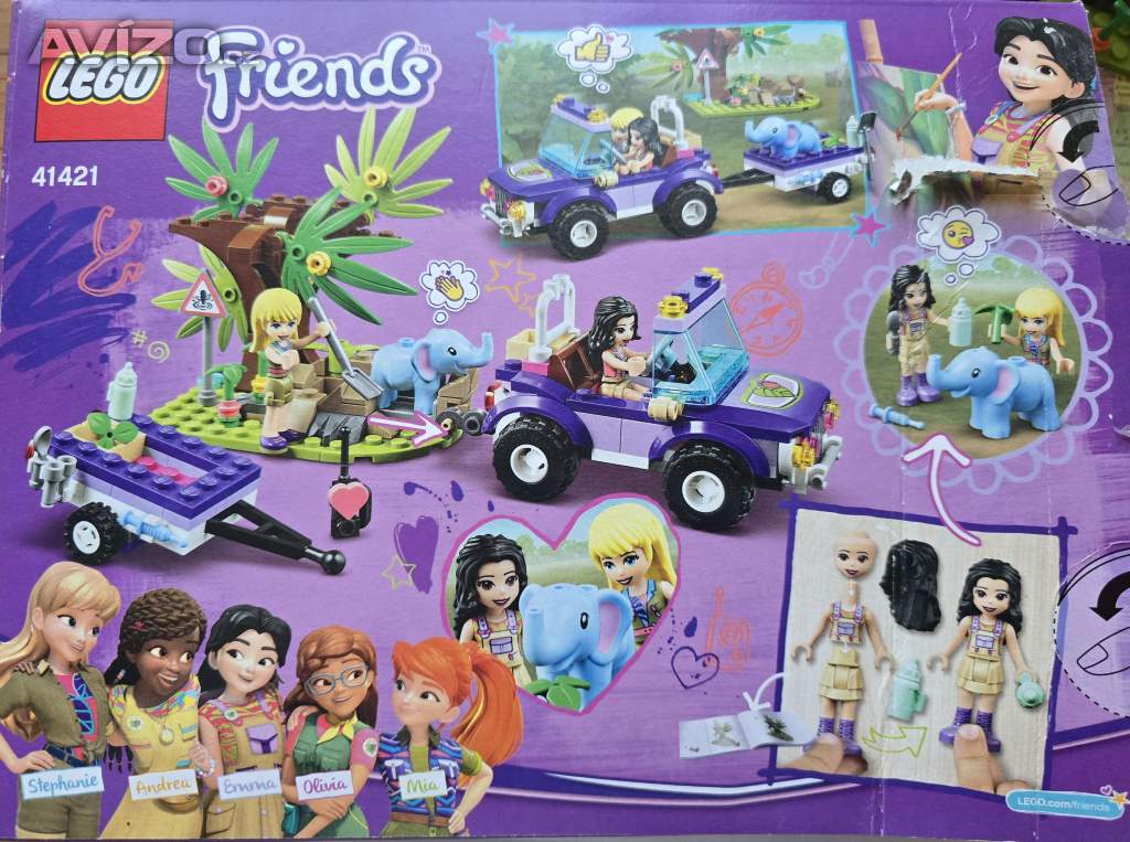 Foto inzerátu Lego Friends - Záchrana slůněte v džungli