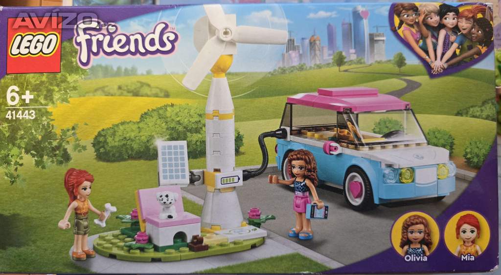 Lego Friends - Olivia a její elektromobil