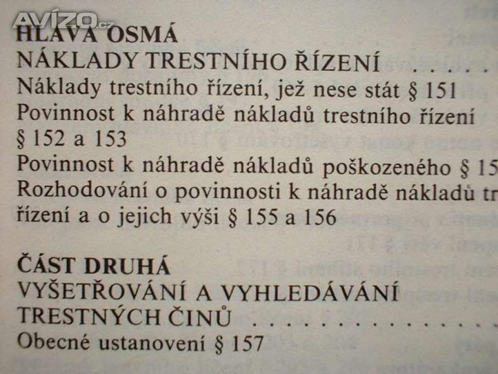 Foto inzerátu Trestní zákon Komentované vydání s vysvětlením
