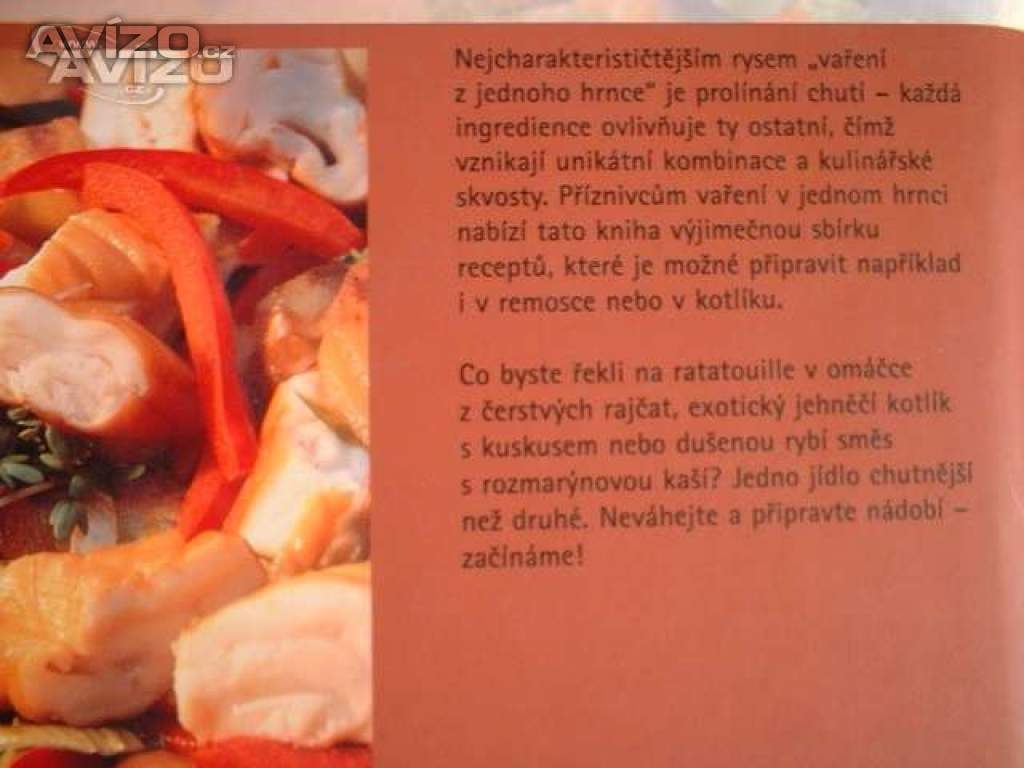 Foto inzerátu Kuchařka s parádními pokrmy