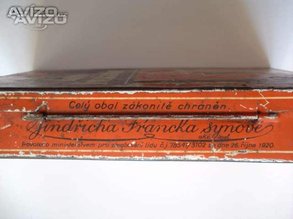 Foto inzerátu Historický obal z 20 let 20 stol Karo Franckovka