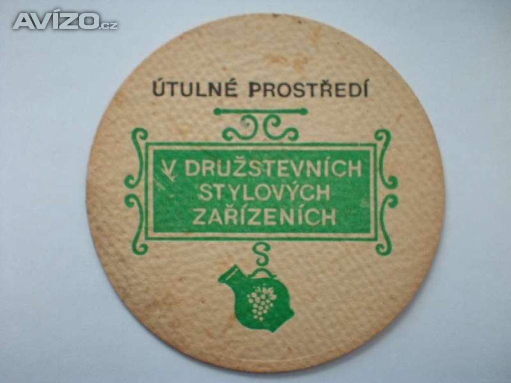 Foto inzerátu Pivní tácky z dob Československa