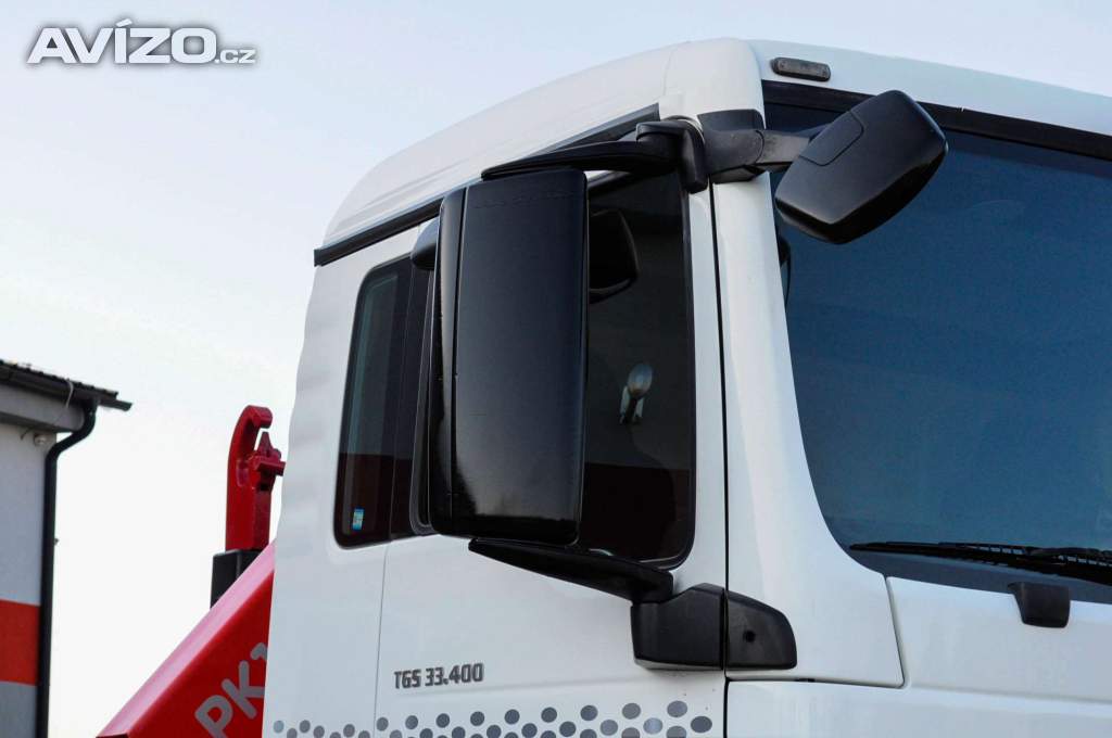 Foto inzerátu 6X4 MAN TGS 33.400 HÁKOVÝ NOSIČ KONTEJNERŮ + HYDRAULICKÁ RUKA
